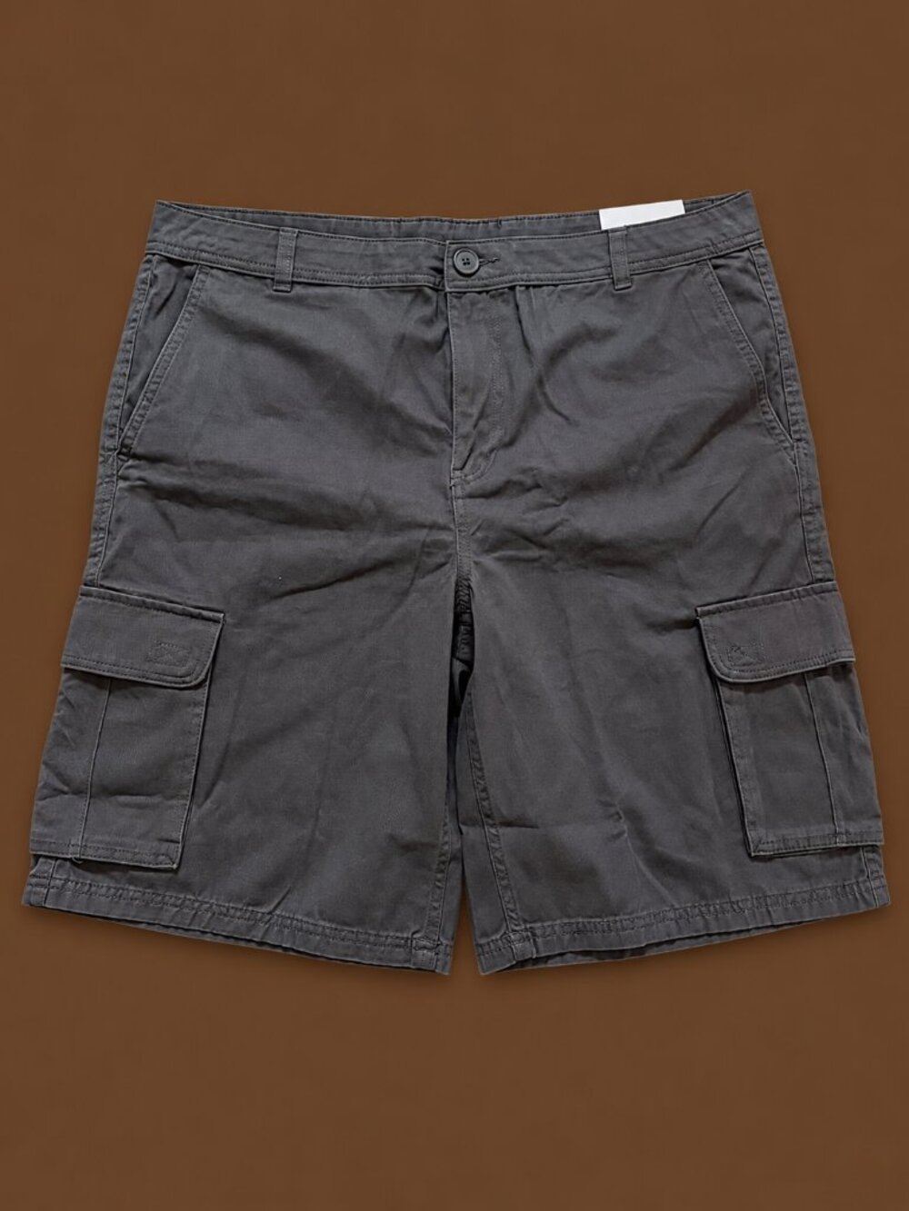 Men’s Charcoal Gray Cargo Shorts | Utility | Outdoor | Casual